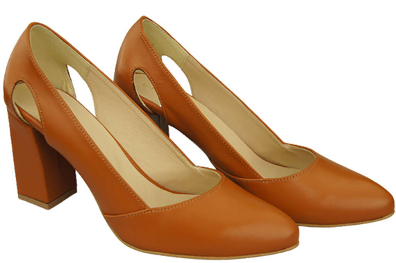 Women's shoes Pumps Natural leather 184 ElitaBut