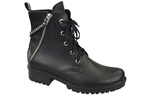 Footwear Boots Women's boots with the inscription NICE Natural Leather 173 Z ElitaBut