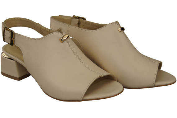 Women's Shoes Sandals Natural Leather 198 ElitaBut