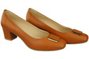 Women's shoes Pumps Natural leather 187 ElitaBut