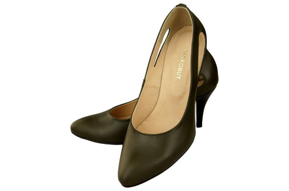 Women's shoes Pumps Natural leather 166 ElitaBut