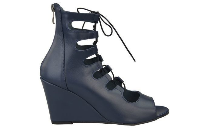 Obuwie Damskie Sandały Koturna 966