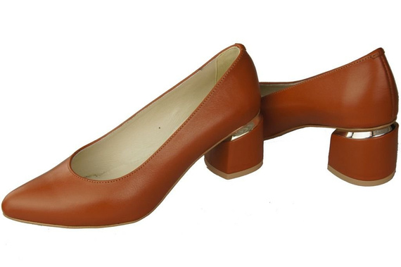 Women's shoes Pumps Natural leather 143 ElitaBut