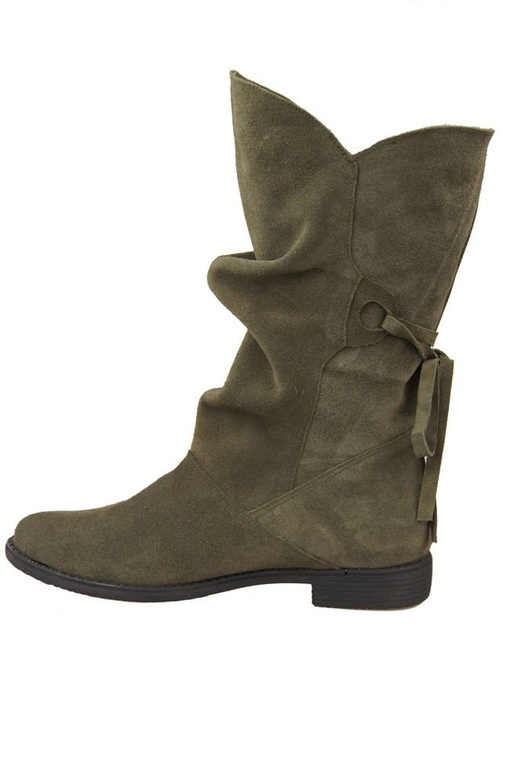 Shoes Women's boots Winter natural leather velor 999 Z ElitaBut