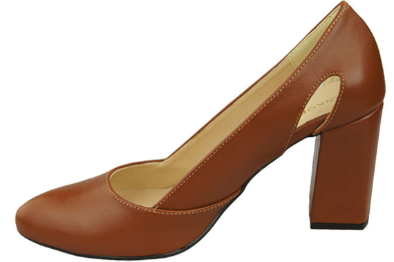 Women's shoes Pumps Natural leather 184 ElitaBut