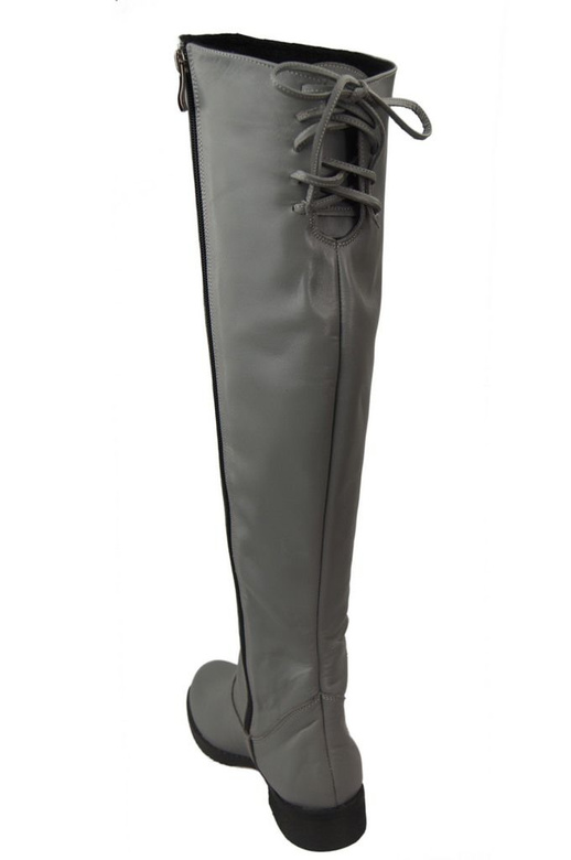 Shoes Boots Women Boots Over the knee boots Over the knee Natural Leather 121 ElitaBut