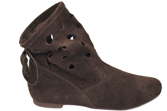 Shoes Boots Women's natural leather velor 160 ElitaBut
