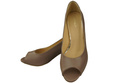 Women's Shoes PEEP TOE  Natural leather 192 ElitaBut