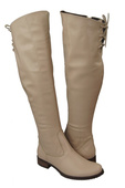 Shoes Boots Women Boots Over the knee boots Over the knee Natural Leather 121 ElitaBut