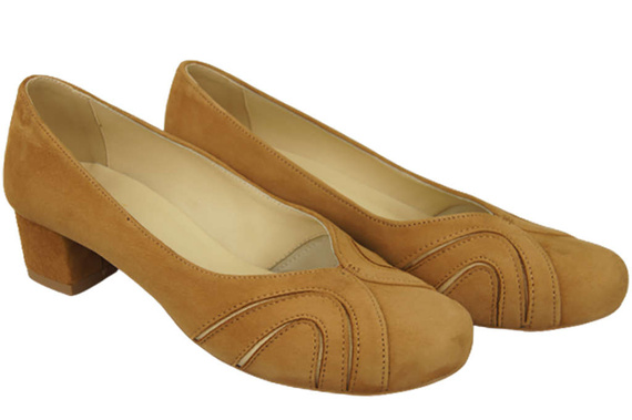 Women's shoes Suede leather pumps 786 Z ElitaBut