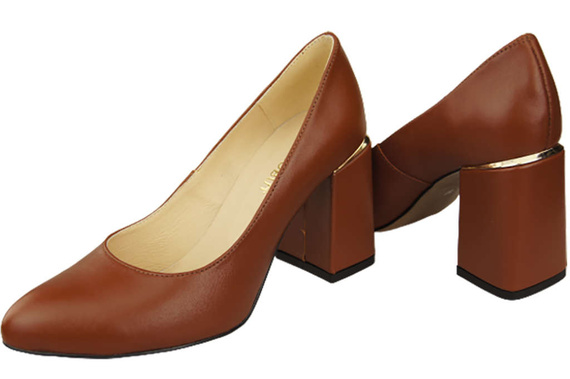 Women's shoes Pumps Natural leather 179 ElitaBut