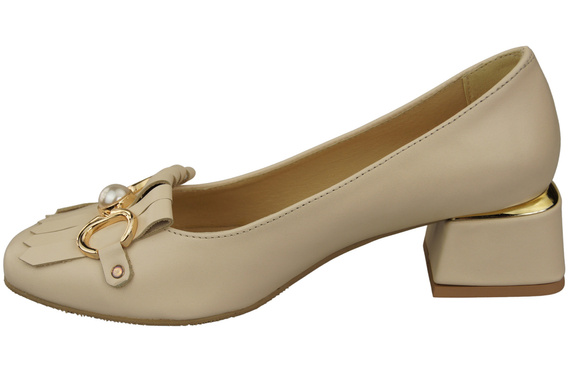 Women's shoes Pumps Natural leather 195 ElitaBut