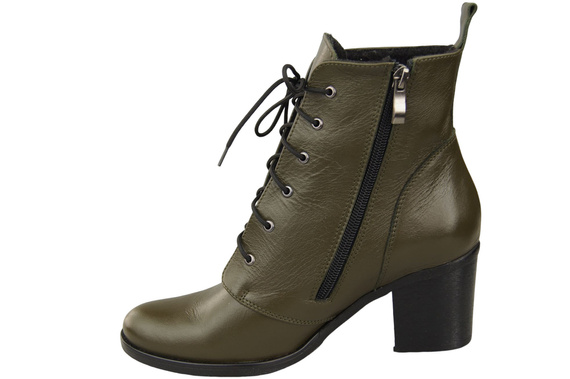 Shoes Boots for women Lace-up Winter natural leather 188 Z ElitaBut