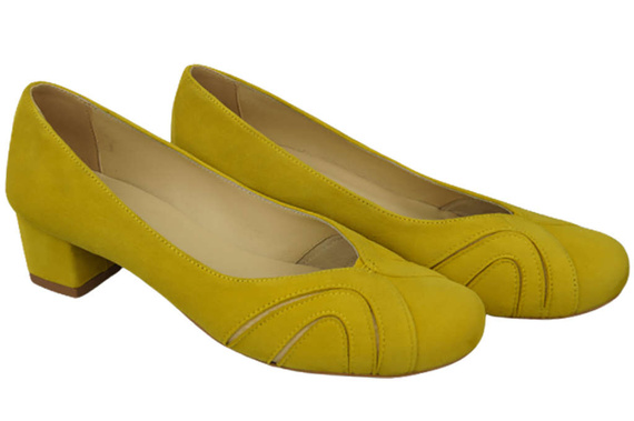 Women's shoes Suede leather pumps 786 Z ElitaBut