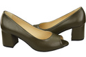 Women's Shoes PEEP TOE  Natural leather 192 ElitaBut