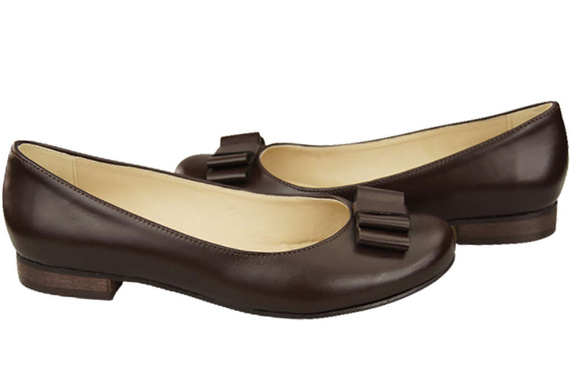 Women's Ballerinas Shoes Natural Leather 702 ElitaBut