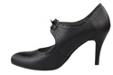 Women's shoes Natural leather black 553 ElitaBut