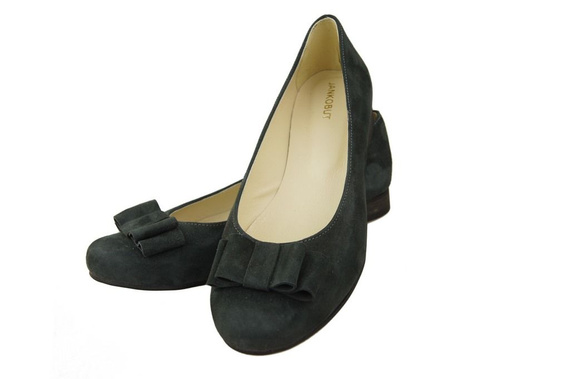 Women's Shoes Ballerinas natural leather Suede 126 ElitaBut