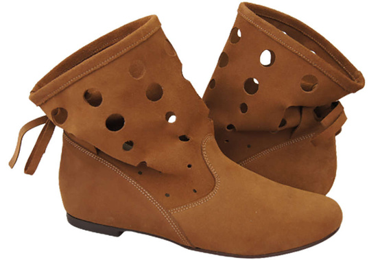 Shoes Boots Women's natural leather velor 160 ElitaBut