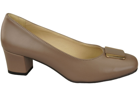 Women's shoes Pumps Natural leather 187 ElitaBut