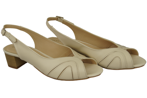 Shoes Women Sandals natural leather 991 ElitaBut