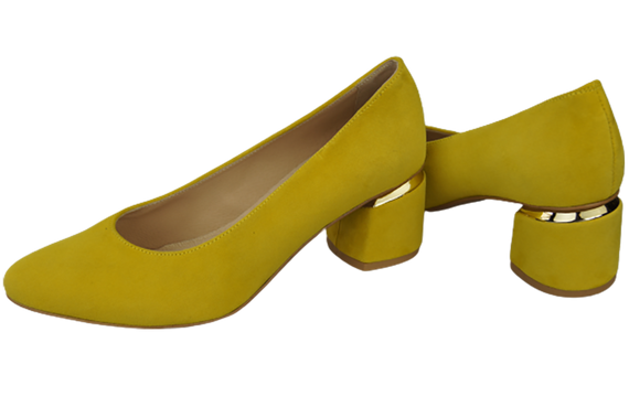 Women's footwear Women's pumps Suede leather 143 ElitaBut