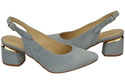 Women's Sandals in Natural Suede Leather - Elegance and Comfort 196 Z ElitaBut