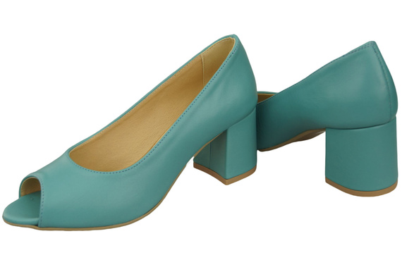 Women's Shoes PEEP TOE Natural leather 192 ElitaBut