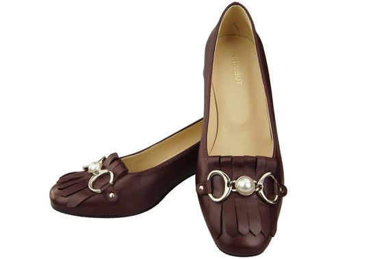Women's shoes Pumps Natural leather 195 ElitaBut