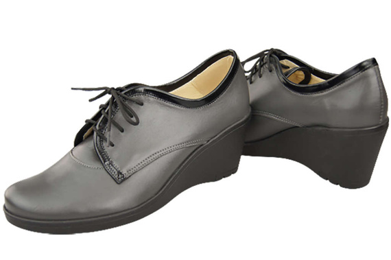 Shoes Women's Brogues On Wedge Natural leather 181 ElitaBut