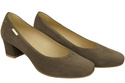 Comfortable Women's Shoes Pumps Natural Suede Leather 172 Z ElitaBut