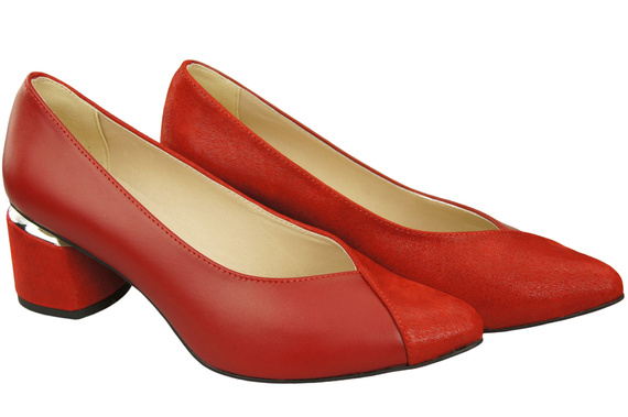 Women's shoes Pumps Natural leather 191 ElitaBut