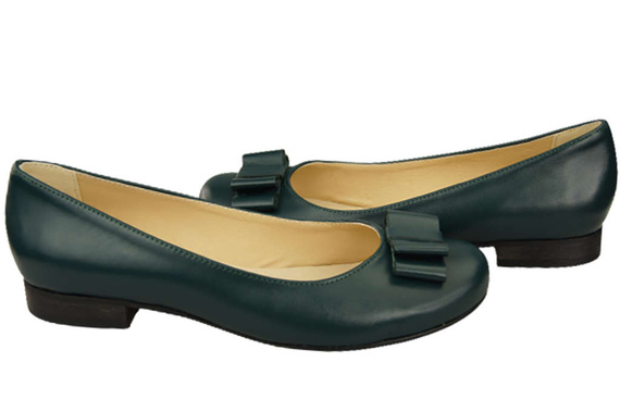 Women's Ballerinas Shoes Natural Leather 702 ElitaBut
