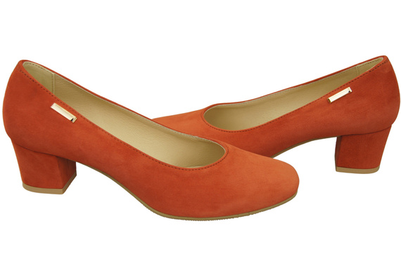 Comfortable Women's Shoes Pumps Natural Suede Leather 172 Z ElitaBut