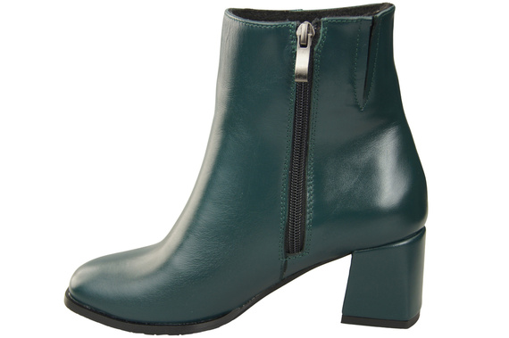 Women's Black Winter Ankle Boots Genuine Leather 214 From ElitaBut