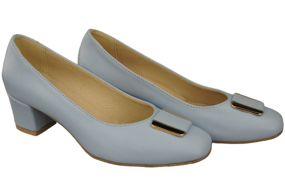 Women's shoes Pumps Natural leather 187 ElitaBut