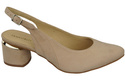 Women's Sandals in Natural Suede Leather - Elegance and Comfort 196 Z ElitaBut
