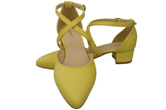 Women’s Leather Sandals with Straps Low Heel 223 ElitaBut