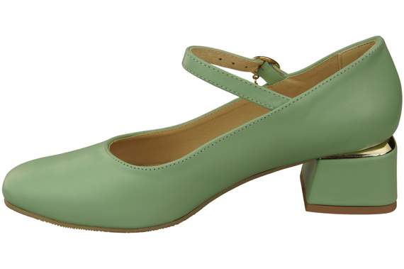 Women's shoes Pumps with a strap, natural leather 202 ElitaBut