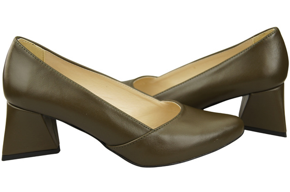 Women’s Pumps Genuine Leather Pointed Toe Heel ElitaBut 221