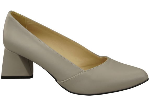 Women’s  Pumps Genuine Leather Pointed Toe Heel ElitaBut 221