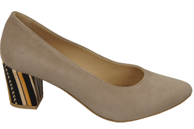 Women's footwear Women's pumps Suede leather 158 Z ElitaBut