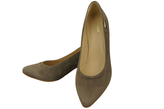 Women's Shoes Pumps Natural Leather Suede 106 ElitaBut