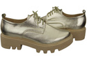 Women's shoes Lace-up leather Natural 180 ElitaBut