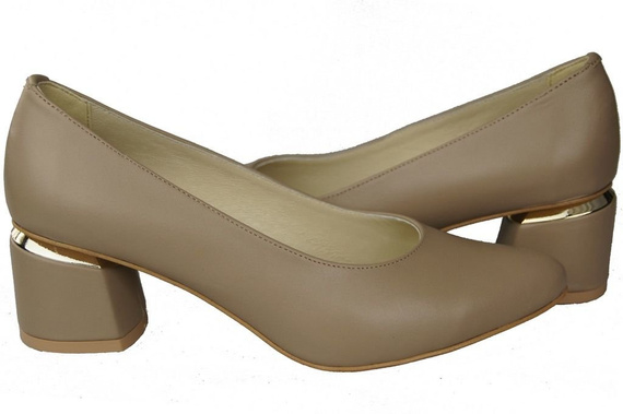 Women's shoes Pumps Natural leather 143 ElitaBut