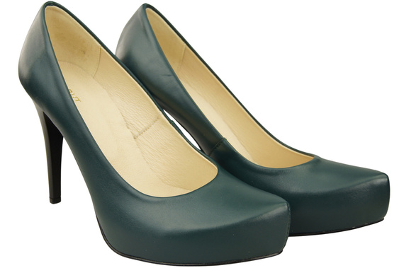 Women's shoes Pumps High heels natural leather 205 ElitaBut