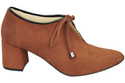 Women's shoes Low shoes Natural leather velor 183 ElitaBut