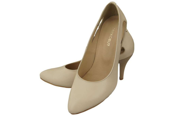 Women's shoes Pumps Natural leather 166 ElitaBut