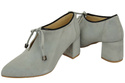 Women's shoes Low shoes Natural leather velor 183 ElitaBut