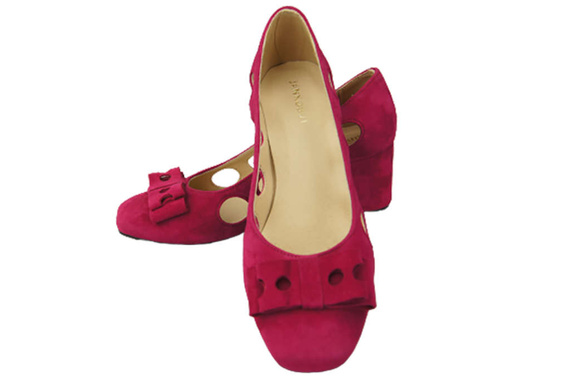 Women's shoes Pumps Natural leather suede 182 ElitaBut